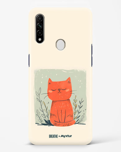 Orange Whiskers [BREATHE] Hard Case Phone Cover (Oppo)