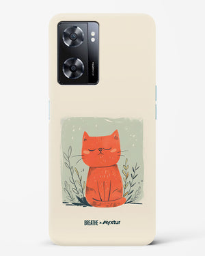 Orange Whiskers [BREATHE] Hard Case Phone Cover (Oppo)