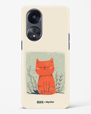 Orange Whiskers [BREATHE] Hard Case Phone Cover (Oppo)