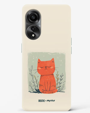 Orange Whiskers [BREATHE] Hard Case Phone Cover (Oppo)