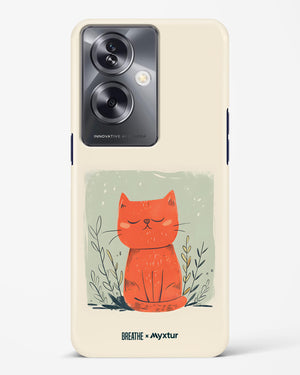 Orange Whiskers [BREATHE] Hard Case Phone Cover (Oppo)