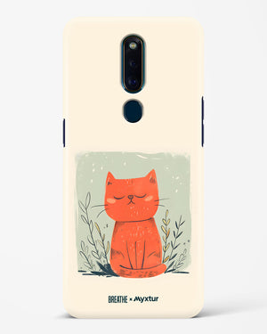 Orange Whiskers [BREATHE] Hard Case Phone Cover (Oppo)