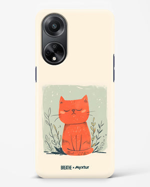 Orange Whiskers [BREATHE] Hard Case Phone Cover (Oppo)