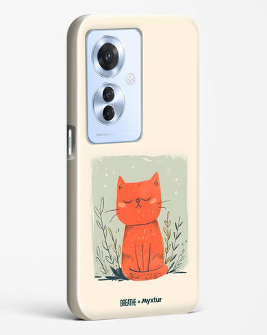 Orange Whiskers [BREATHE] Hard Case Phone Cover (Oppo)