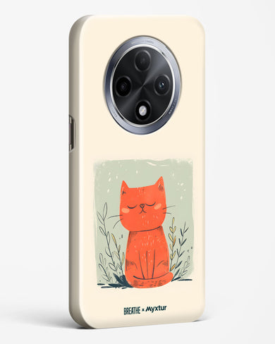 Orange Whiskers [BREATHE] Hard Case Phone Cover (Oppo)