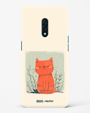 Orange Whiskers [BREATHE] Hard Case Phone Cover (Oppo)