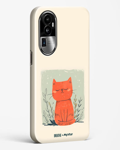 Orange Whiskers [BREATHE] Hard Case Phone Cover (Oppo)