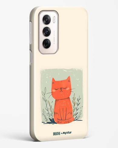 Orange Whiskers [BREATHE] Hard Case Phone Cover (Oppo)