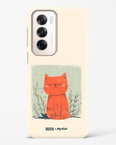 Orange Whiskers [BREATHE] Hard Case Phone Cover (Oppo)