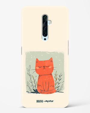 Orange Whiskers [BREATHE] Hard Case Phone Cover (Oppo)