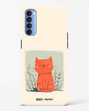 Orange Whiskers [BREATHE] Hard Case Phone Cover (Oppo)