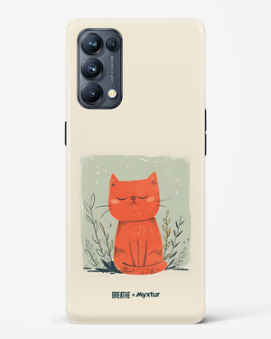 Orange Whiskers [BREATHE] Hard Case Phone Cover (Oppo)