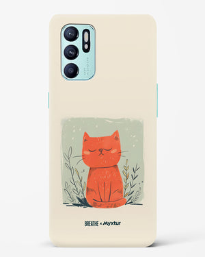 Orange Whiskers [BREATHE] Hard Case Phone Cover (Oppo)