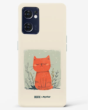 Orange Whiskers [BREATHE] Hard Case Phone Cover (Oppo)