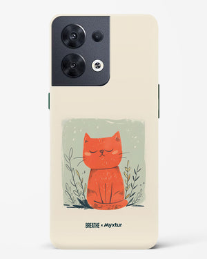 Orange Whiskers [BREATHE] Hard Case Phone Cover (Oppo)