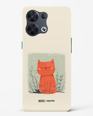 Orange Whiskers [BREATHE] Hard Case Phone Cover (Oppo)