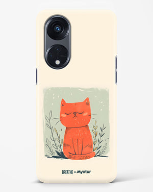 Orange Whiskers [BREATHE] Hard Case Phone Cover (Oppo)