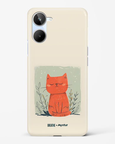 Orange Whiskers [BREATHE] Hard Case Phone Cover (Realme)