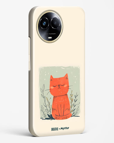 Orange Whiskers [BREATHE] Hard Case Phone Cover (Realme)