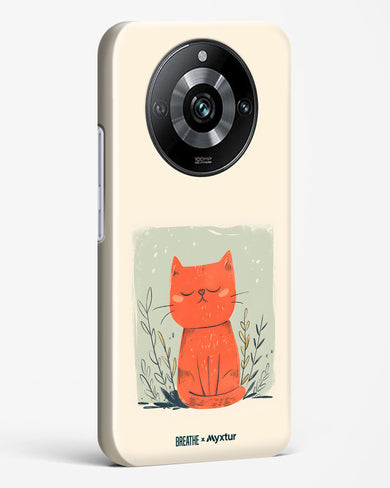 Orange Whiskers [BREATHE] Hard Case Phone Cover (Realme)