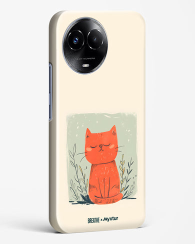 Orange Whiskers [BREATHE] Hard Case Phone Cover (Realme)