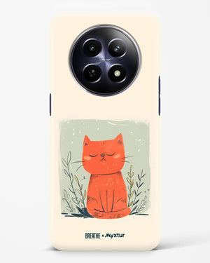 Orange Whiskers [BREATHE] Hard Case Phone Cover (Realme)