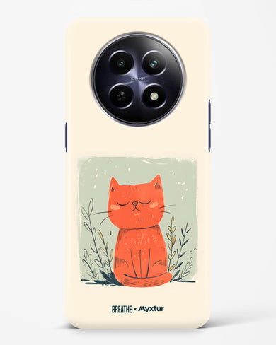 Orange Whiskers [BREATHE] Hard Case Phone Cover (Realme)