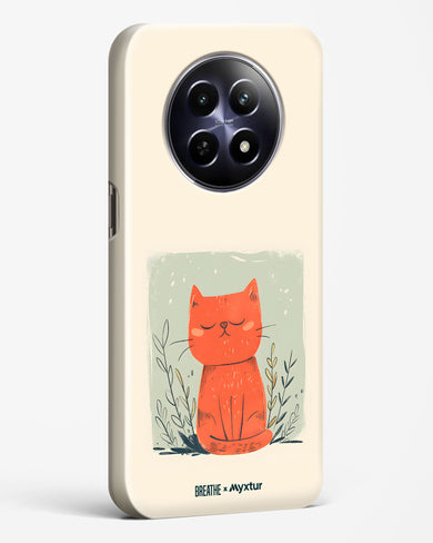 Orange Whiskers [BREATHE] Hard Case Phone Cover (Realme)