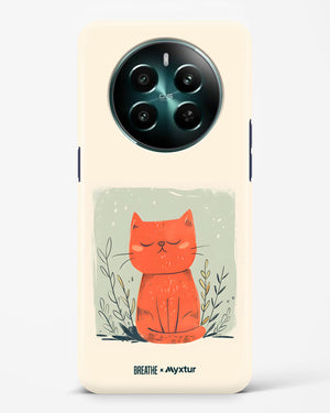 Orange Whiskers [BREATHE] Hard Case Phone Cover (Realme)
