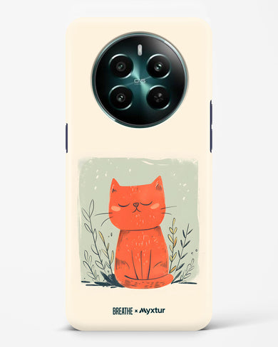 Orange Whiskers [BREATHE] Hard Case Phone Cover (Realme)