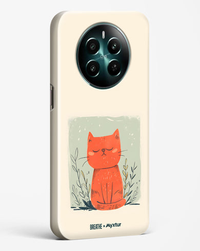 Orange Whiskers [BREATHE] Hard Case Phone Cover (Realme)