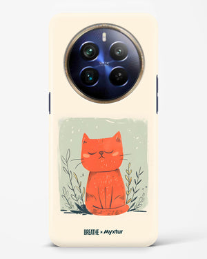 Orange Whiskers [BREATHE] Hard Case Phone Cover (Realme)