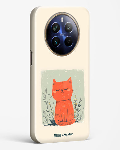 Orange Whiskers [BREATHE] Hard Case Phone Cover (Realme)