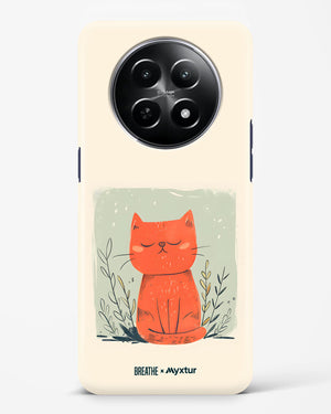 Orange Whiskers [BREATHE] Hard Case Phone Cover (Realme)