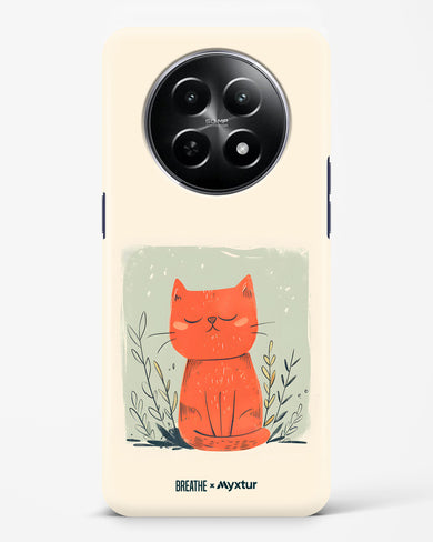 Orange Whiskers [BREATHE] Hard Case Phone Cover (Realme)