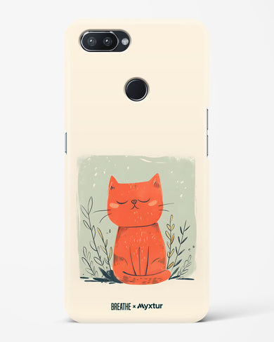 Orange Whiskers [BREATHE] Hard Case Phone Cover (Realme)