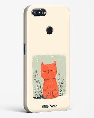 Orange Whiskers [BREATHE] Hard Case Phone Cover (Realme)