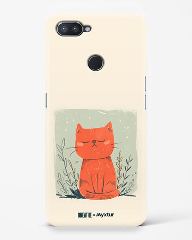 Orange Whiskers [BREATHE] Hard Case Phone Cover (Realme)