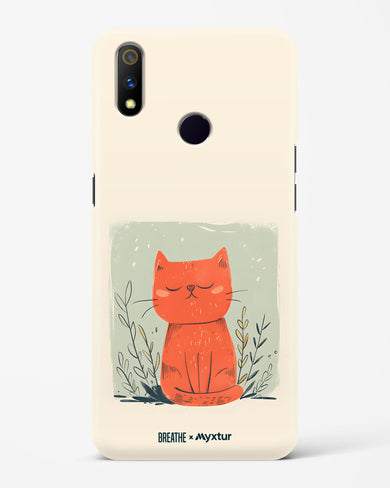 Orange Whiskers [BREATHE] Hard Case Phone Cover (Realme)