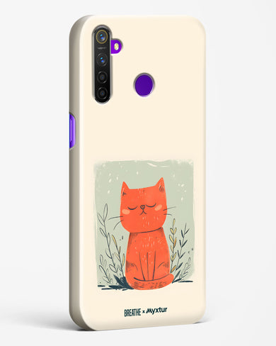 Orange Whiskers [BREATHE] Hard Case Phone Cover (Realme)