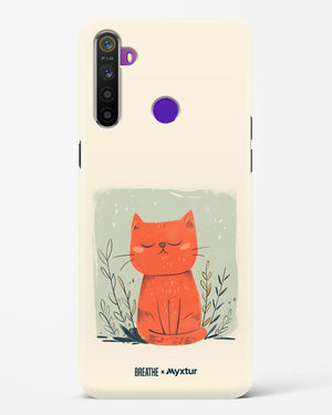 Orange Whiskers [BREATHE] Hard Case Phone Cover (Realme)