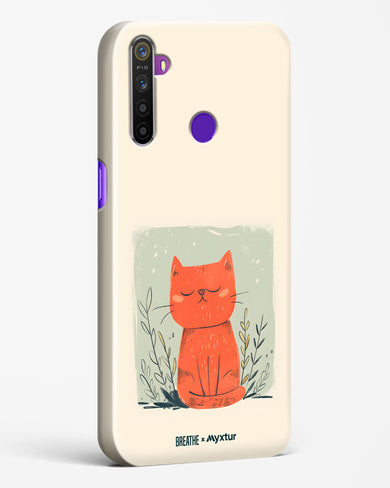 Orange Whiskers [BREATHE] Hard Case Phone Cover (Realme)