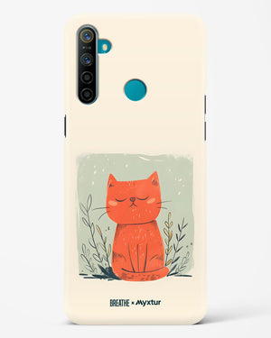 Orange Whiskers [BREATHE] Hard Case Phone Cover (Realme)