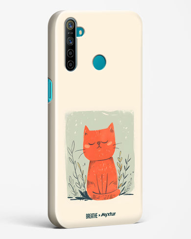 Orange Whiskers [BREATHE] Hard Case Phone Cover (Realme)