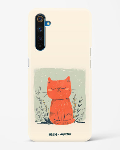 Orange Whiskers [BREATHE] Hard Case Phone Cover (Realme)