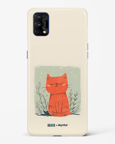 Orange Whiskers [BREATHE] Hard Case Phone Cover (Realme)