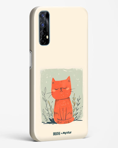 Orange Whiskers [BREATHE] Hard Case Phone Cover (Realme)