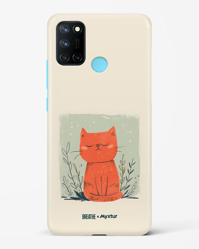 Orange Whiskers [BREATHE] Hard Case Phone Cover (Realme)