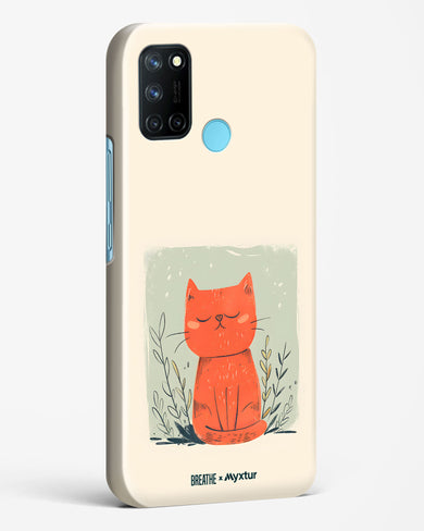 Orange Whiskers [BREATHE] Hard Case Phone Cover (Realme)