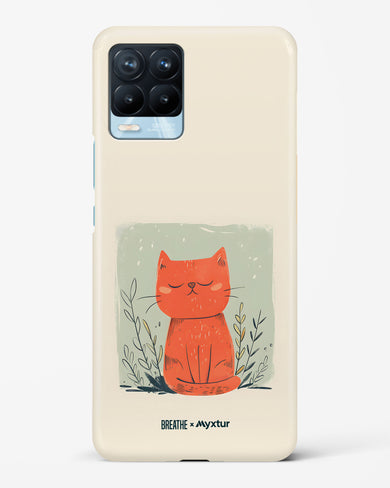 Orange Whiskers [BREATHE] Hard Case Phone Cover (Realme)